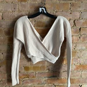 Alc crop sweater